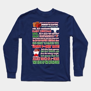 Christmas Vacation - Censored Jolliest Bunch Long Sleeve T-Shirt